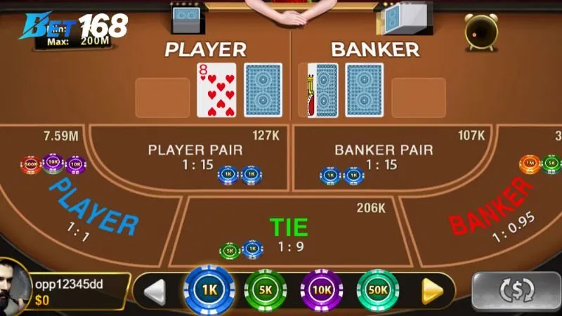 Chơi Baccarat Bet168: Cách Thắng Lớn Với Bí Kíp Hiệu Quả