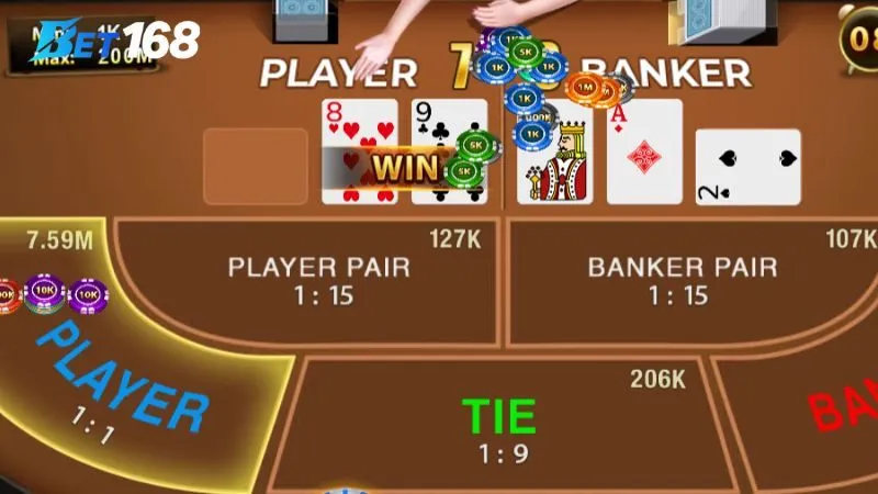 Chơi Baccarat Bet168: Cách Thắng Lớn Với Bí Kíp Hiệu Quả Chơi Baccarat Bet168: Cách Thắng Lớn Với Bí Kíp Hiệu Quả