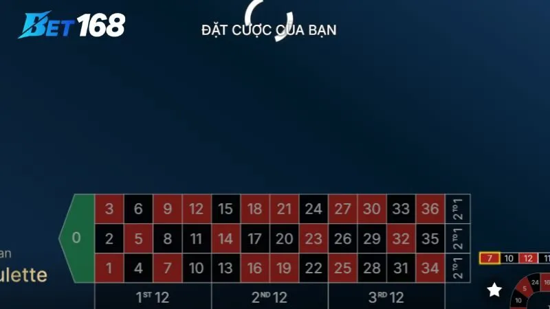 Roulette Bet168 - Bí Quyết Cược Vòng Xoay Đầy Hấp Dẫn Roulette Bet168 - Bí Quyết Cược Vòng Xoay Đầy Hấp Dẫn