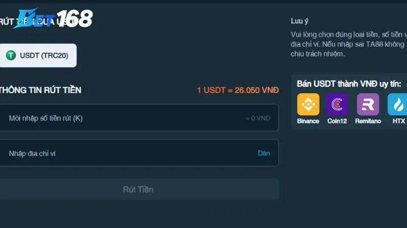 Rút Tiền Bet168: Tức Thì Và Siêu Nhanh Trong 2 Phút Rút Tiền Bet168: Tức Thì Và Siêu Nhanh Trong 2 Phút