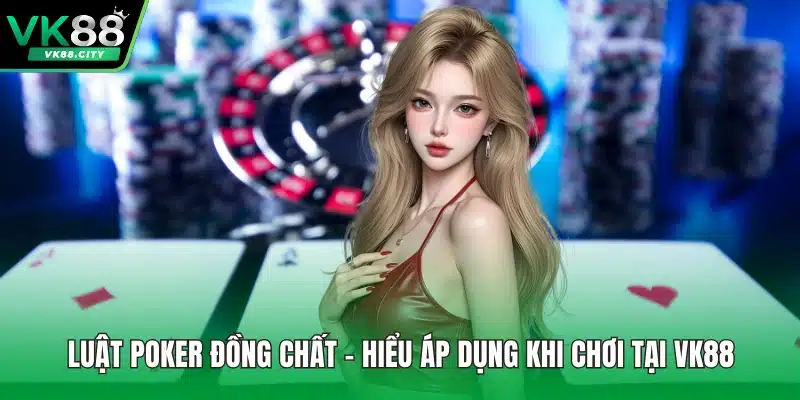 Luật Poker Đồng Chất – Hiểu Áp Dụng Khi Chơi Tại VK88